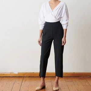 ADAY straight up pants gray